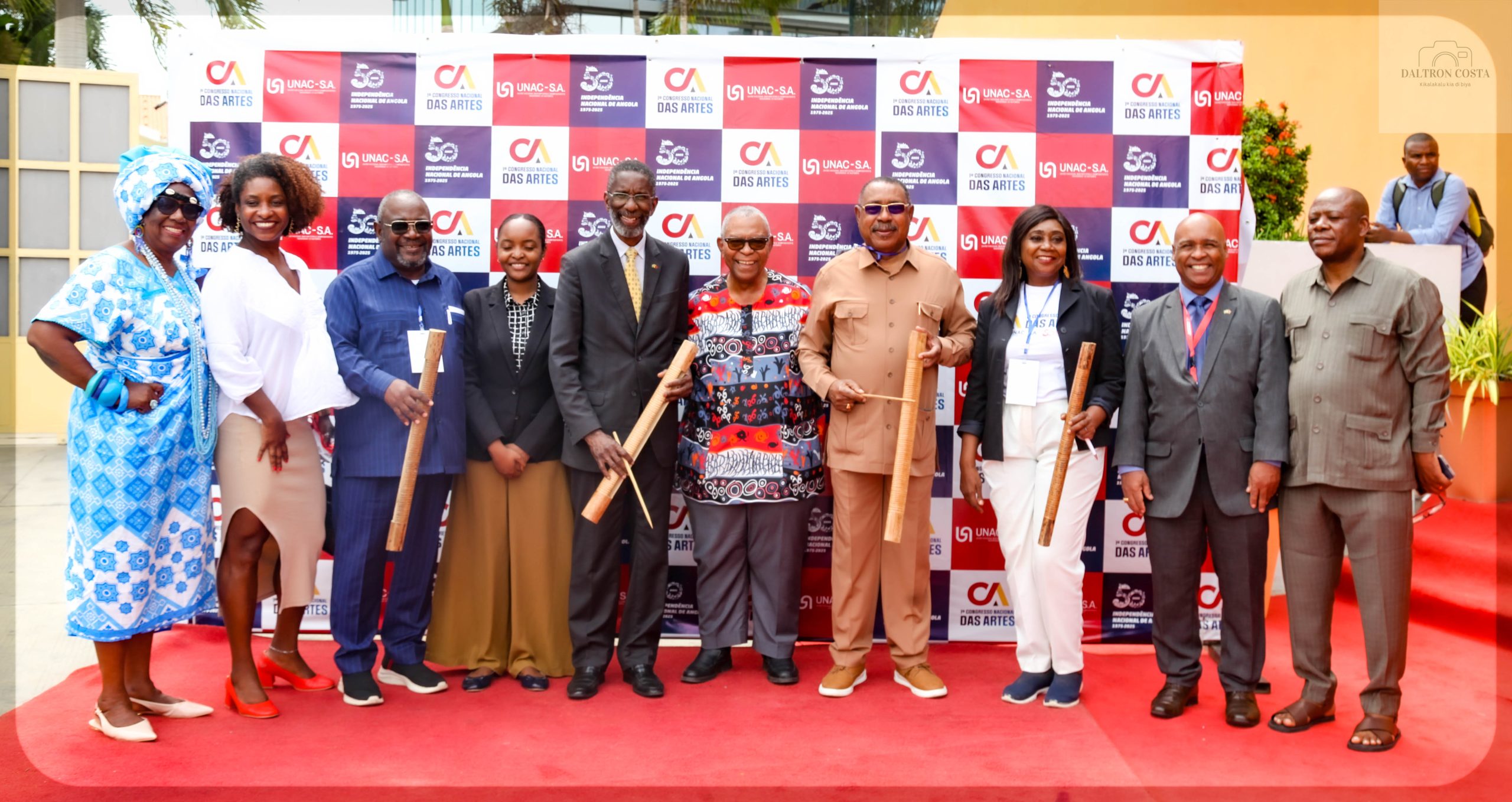 Delegação Brasil–Angola Marca Encerramento Histórico do 1.º Congresso Nacional das Artes