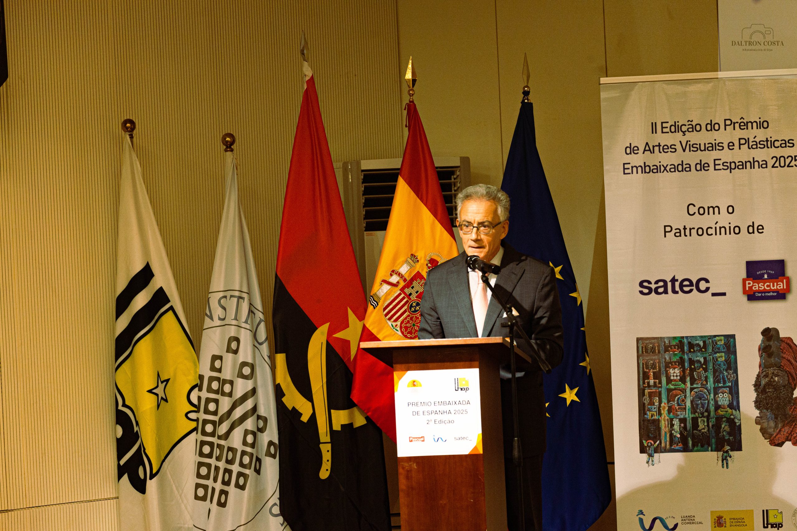 Gala de Espanha–UNAP celebra talento angolano e reforça pontes culturais na 2ª edição do Prémio de Artes Plásticas