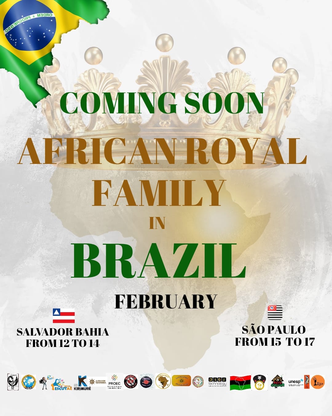 SALVADOR SANKOFA 2026 – BRASIL REFORÇA LAÇOS ANCESTRAIS COM VISITA HISTÓRICA DA REALEZA AFRICANA