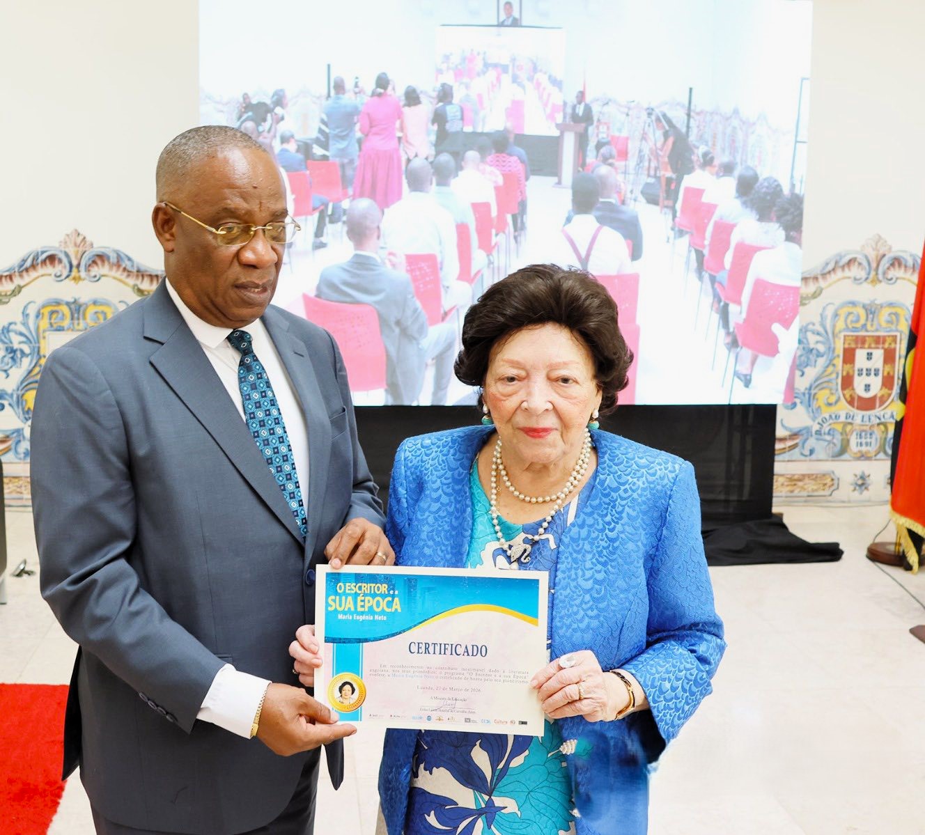 Maria Eugénia Neto: a memória viva da literatura angolana celebrada como património de uma Nação