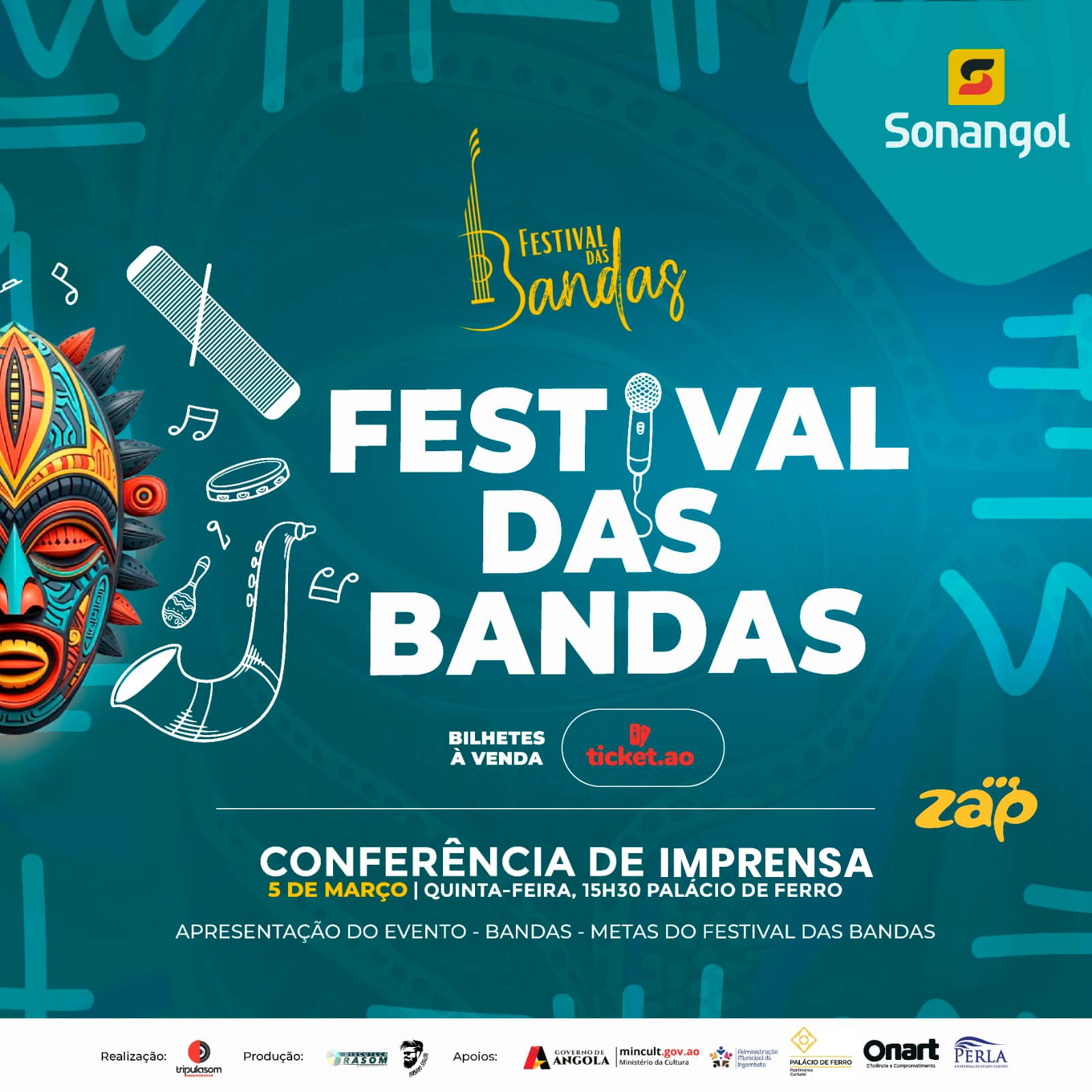 Festival das Bandas anuncia a 5.ª edição e convoca imprensa para apresentação oficial