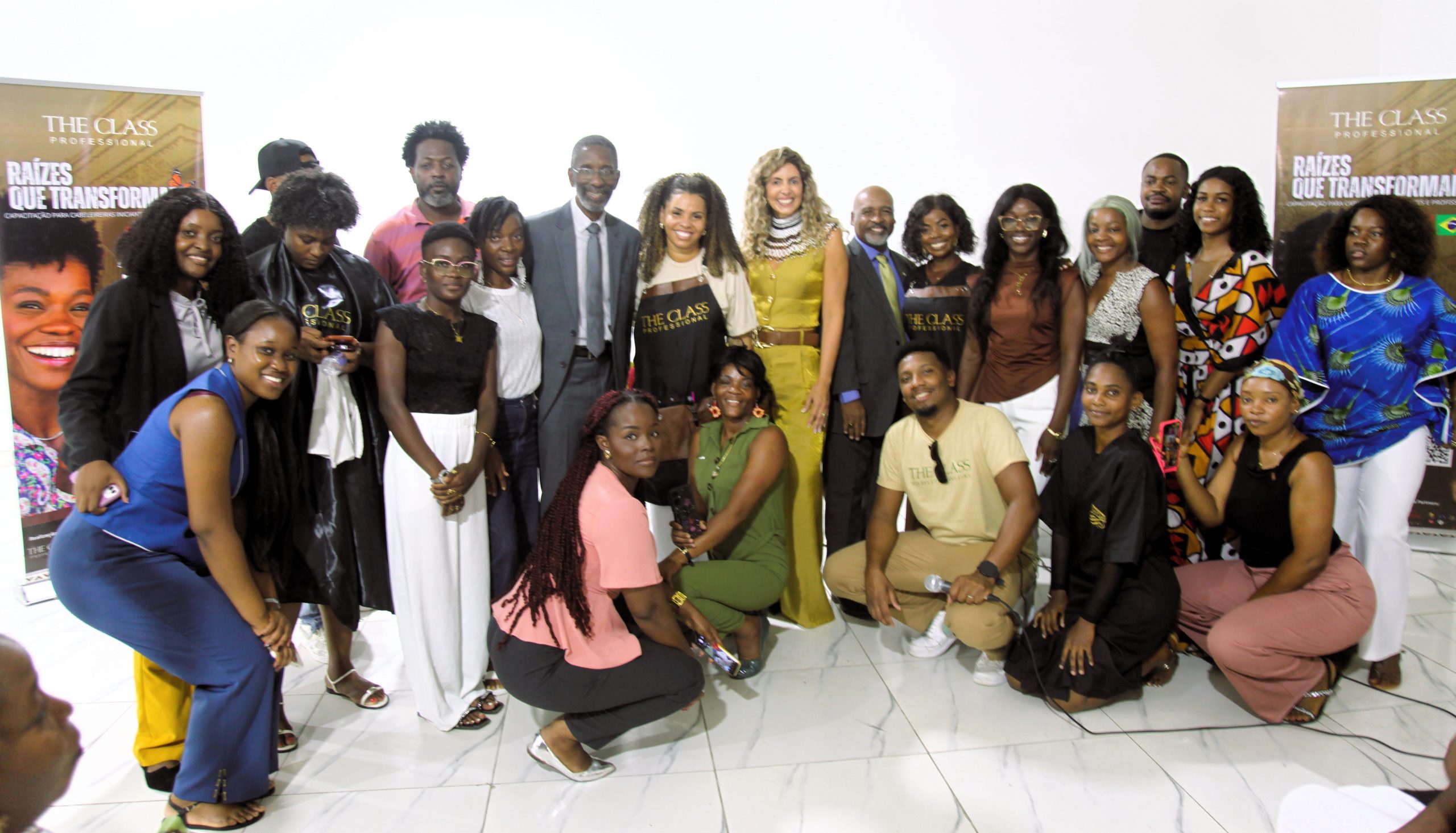Beleza, formação e identidade: The Class Professional promove capacitação de empreendedoras em Luanda