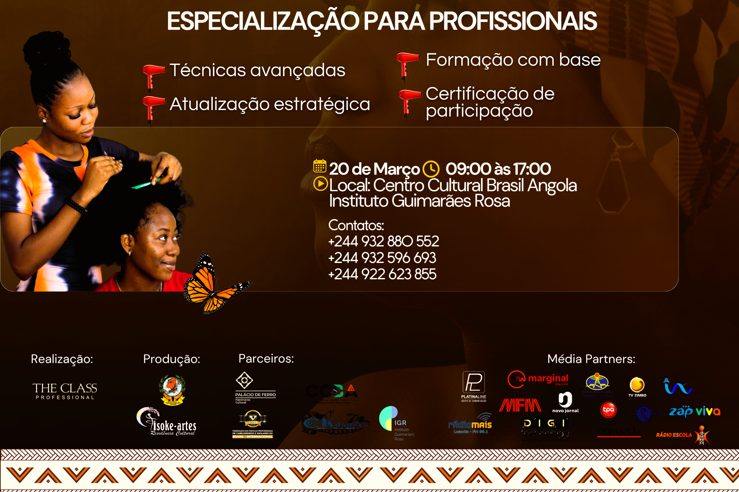 Raízes que Transformam: Capacitação Profissional e Valorização Cultural da Mulher Angolana