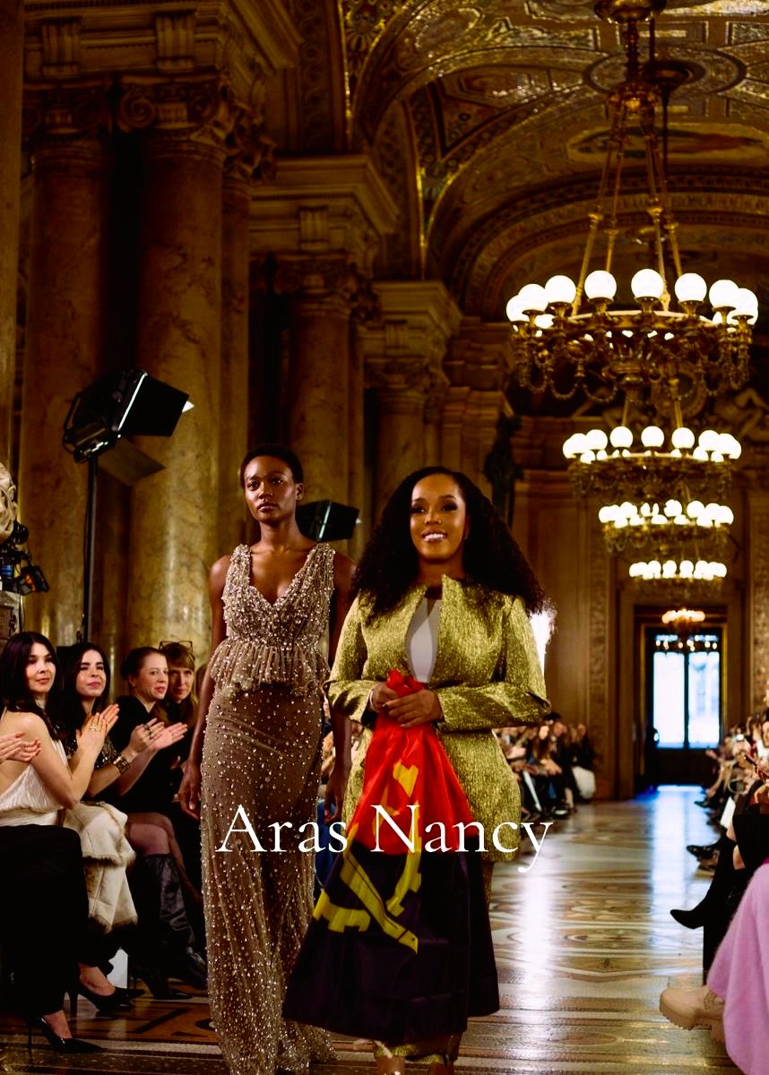 Moda angolana brilha em Paris com a coleção “Diamond” da marca Aras Nancy