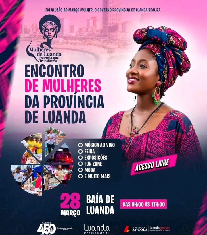 Luanda celebra o poder feminino com grande encontro na Baía da cidade