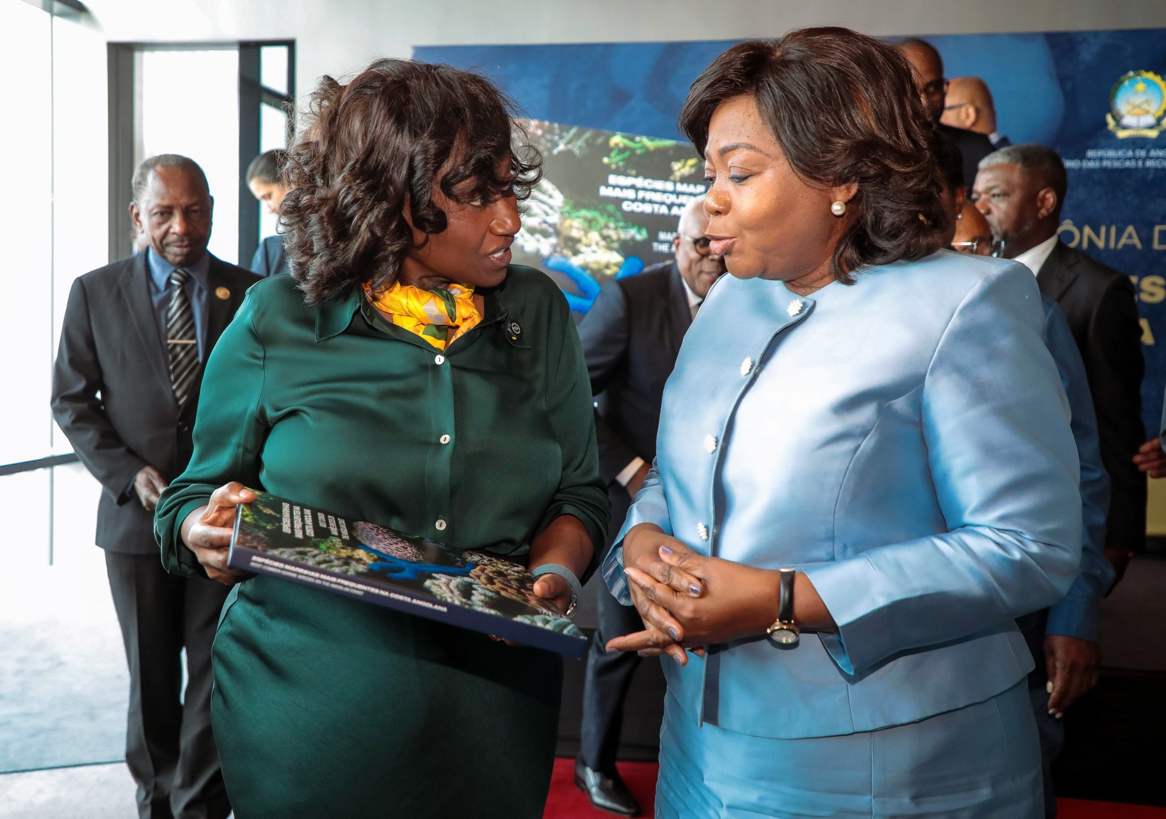 Esperança da Costa marca presença no lançamento de obra que mapeia a biodiversidade marinha angolana