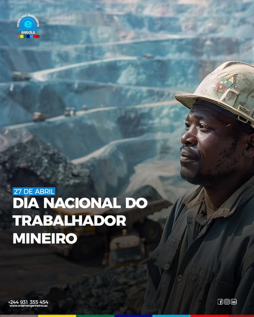 A data presta tributo aos profissionais ligados à extracção mineral, petróleo e gás, sectores considerados fundamentais para a sustentabilidade económica e para o processo de industrialização de Angola.