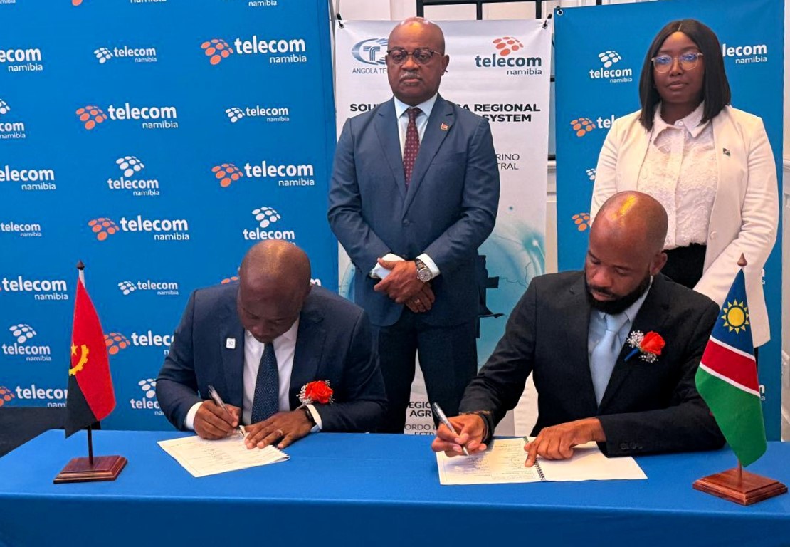 ANGOLA E NAMÍBIA FIRMAM PARCERIA ESTRATÉGICA PARA REFORÇAR CONECTIVIDADE DIGITAL
