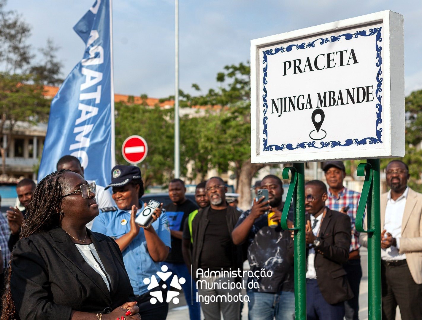 PRACETA RAINHA NJINGA MBANDE REQUALIFICADA REFORÇA ESPAÇO URBANO NA INGOMBOTA