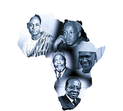 Cinco líderes que moldaram o sonho de uma África livre