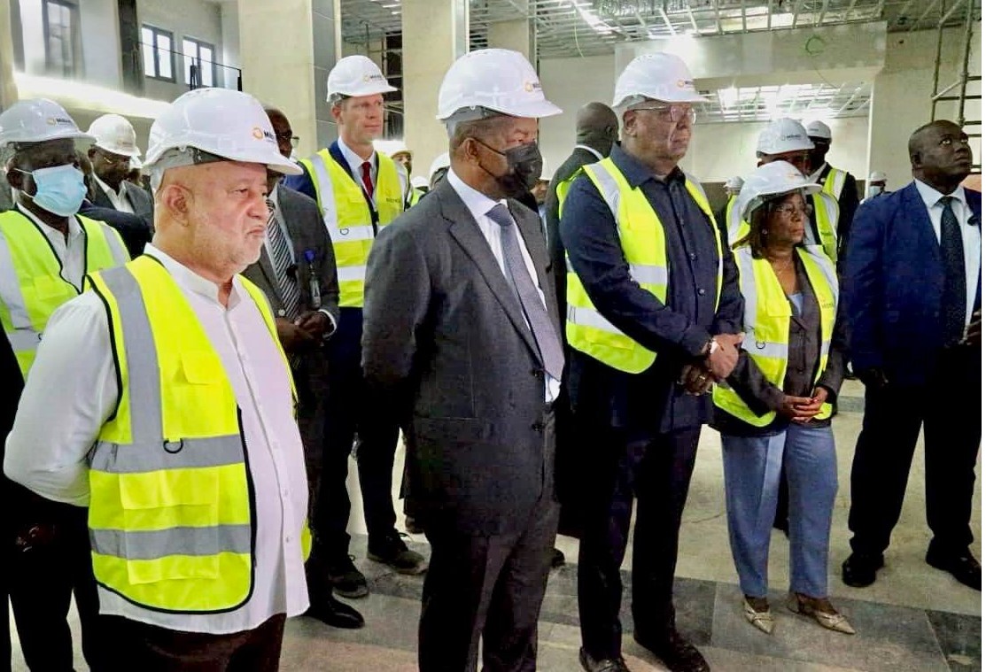 Presidente João Lourenço acompanha execução das obras do futuro Palácio das Artes e reforça aposta na empregabilidade cultural em Angola