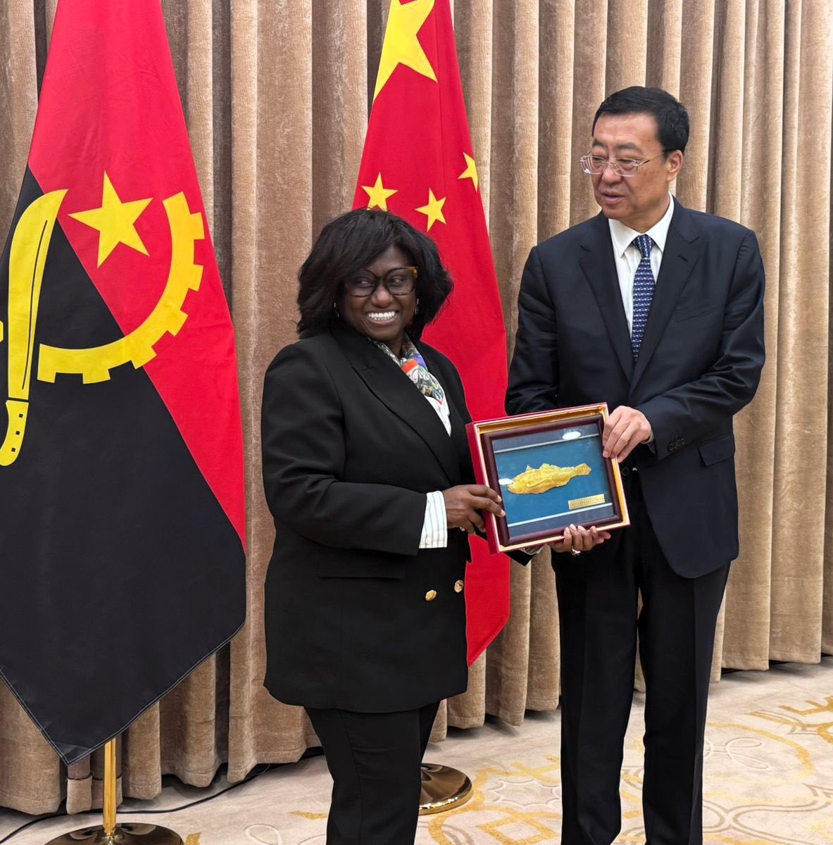 ANGOLA E CHINA REFORÇAM PARCERIA NO SECTOR DAS PESCAS E AQUICULTURA