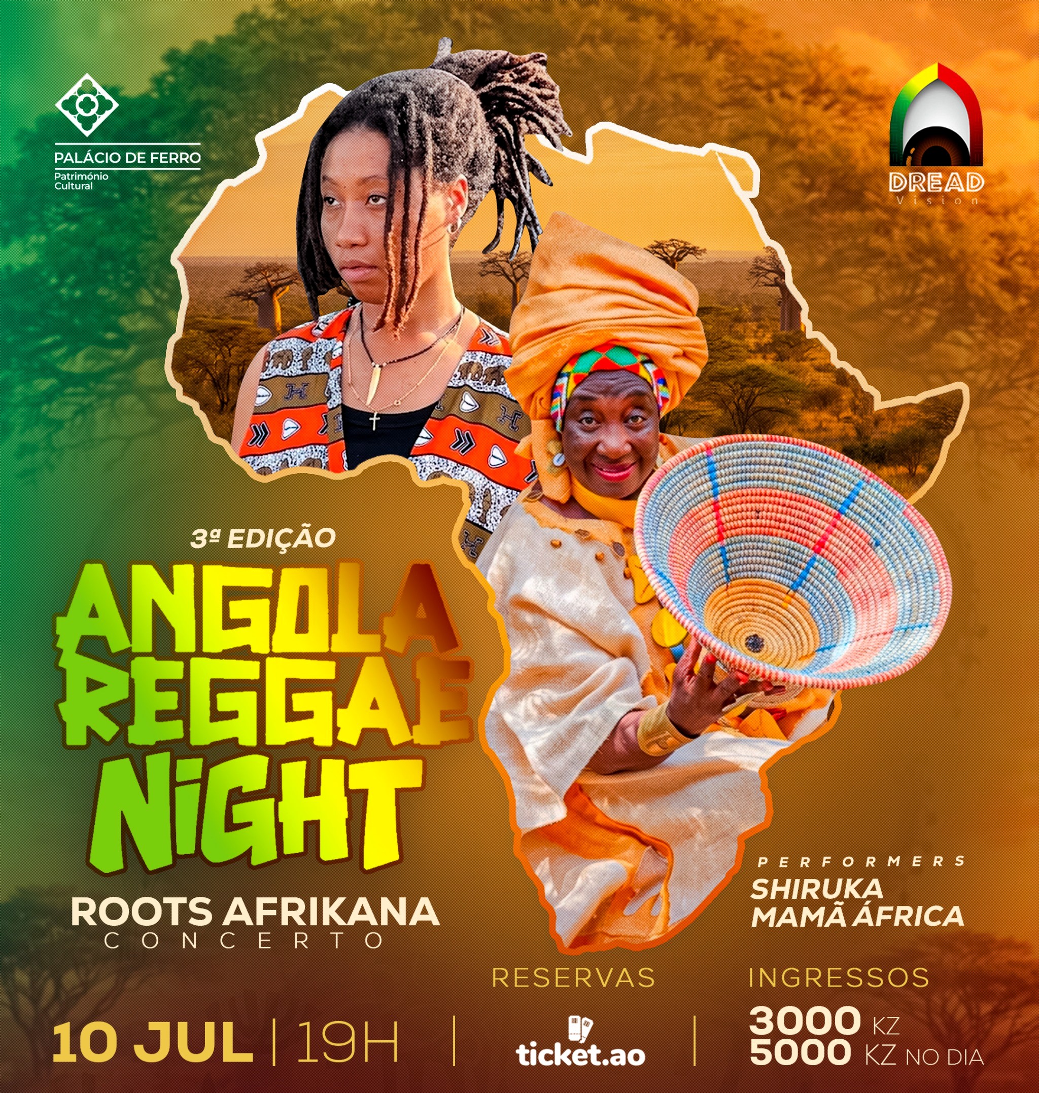 Palácio de Ferro acolhe “Angola Reggae Night” em celebração da identidade africana e da força feminina