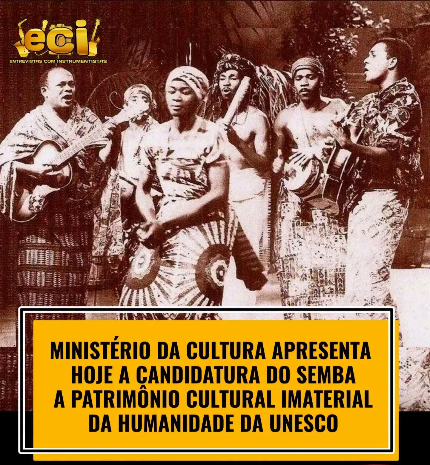 Angola apresenta candidatura do Semba a Património Cultural Imaterial da Humanidade da UNESCO