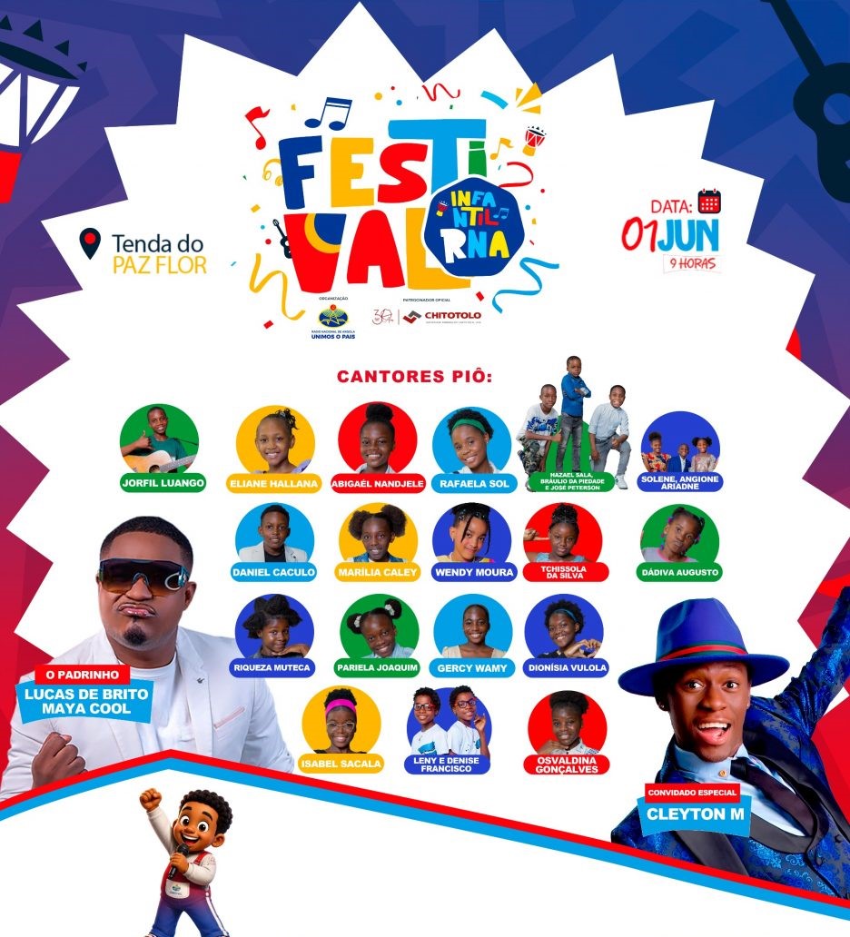 CHITOTOLO 30 ANOS CELEBRA DIREITOS DA CRIANÇA COM MÚSICA, DANÇA E ARTE EM LUANDA