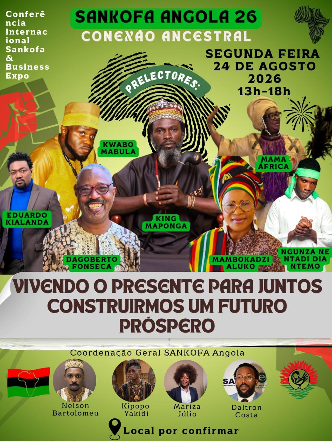 Sankofa Angola 26 fortalece conexão entre Angola e a Diáspora Africana