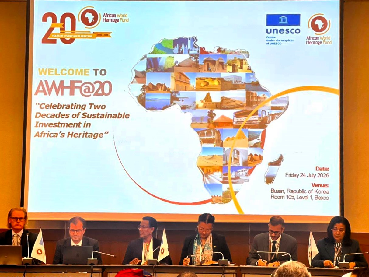 Angola reafirma compromisso com a salvaguarda do património africano nos 20 anos do Fundo do Património Mundial Africano
