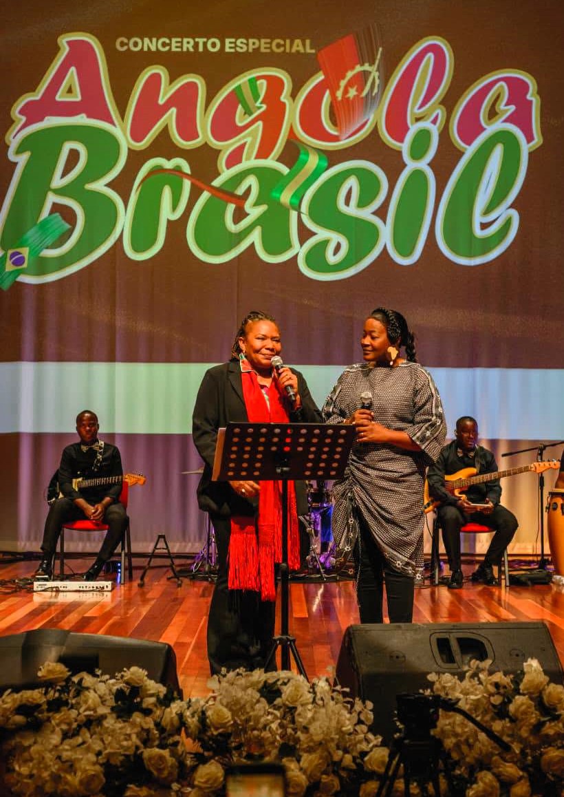 Margareth Menezes prestigia espectáculo “Angola Brasil” no Huambo e fortalece laços culturais entre as duas nações