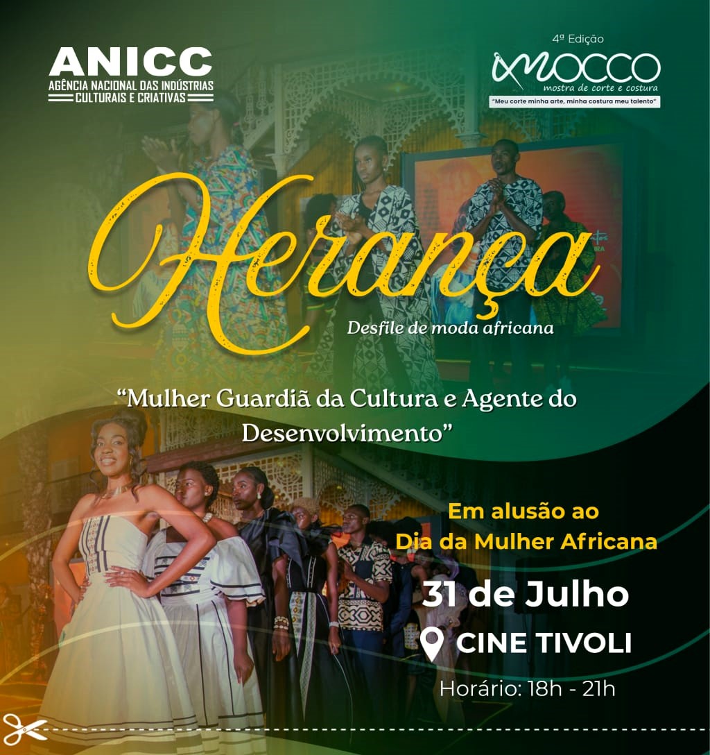Desfile “HERANÇA” celebra a Mulher Africana como Guardiã da Cultura e Agente do Desenvolvimento