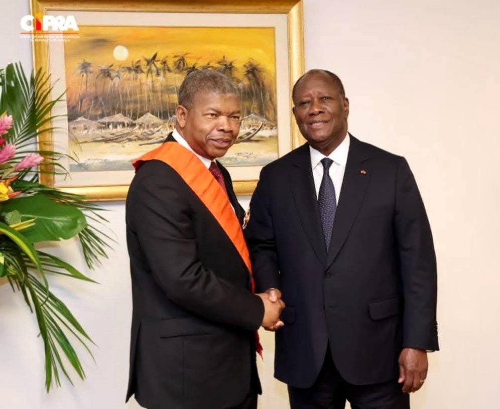 João Lourenço felicita Côte d’Ivoire pelos 66 anos da Independência e reafirma compromisso com a cooperação africana