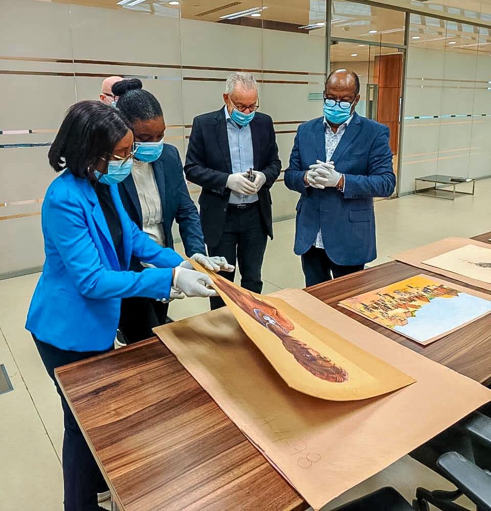 Arquivo Nacional de Angola avalia acolhimento do espólio de Albano Neves e Sousa para preservar um dos mais importantes legados artístico-culturais do país