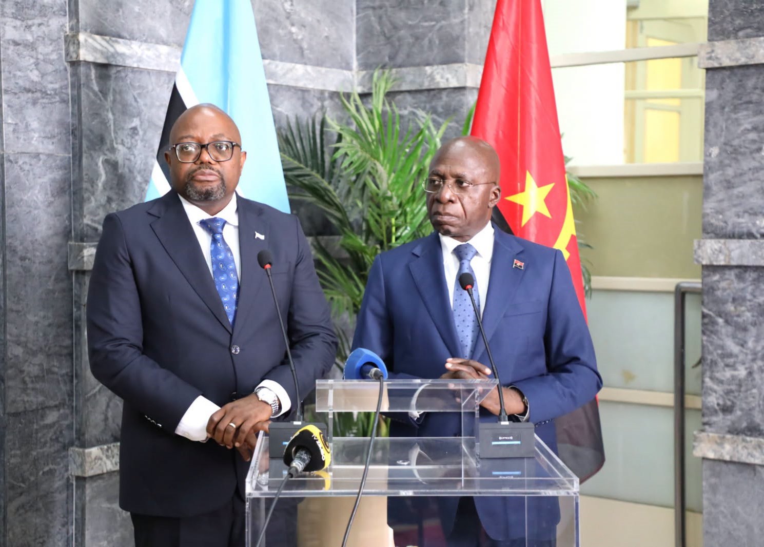 Angola e Botswana inauguram nova etapa de cooperação bilateral com Comissão Bi-Nacional