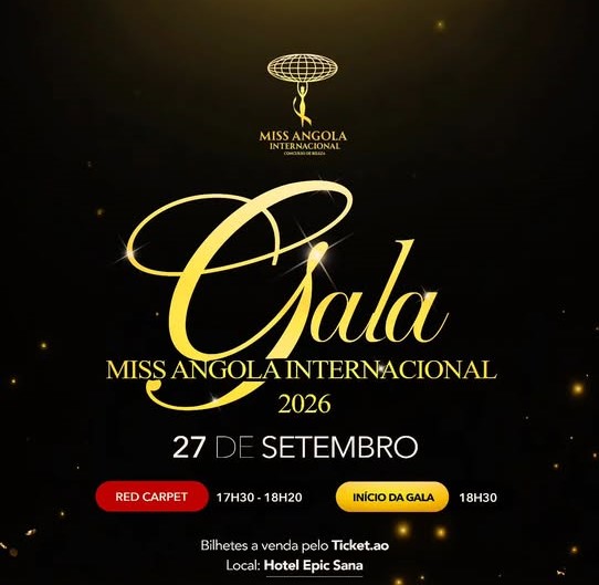 MISS ANGOLA INTERNACIONAL 2026 LEVA REPRESENTAÇÃO DAS PROVÍNCIAS À GALA NACIONAL EM LUANDA