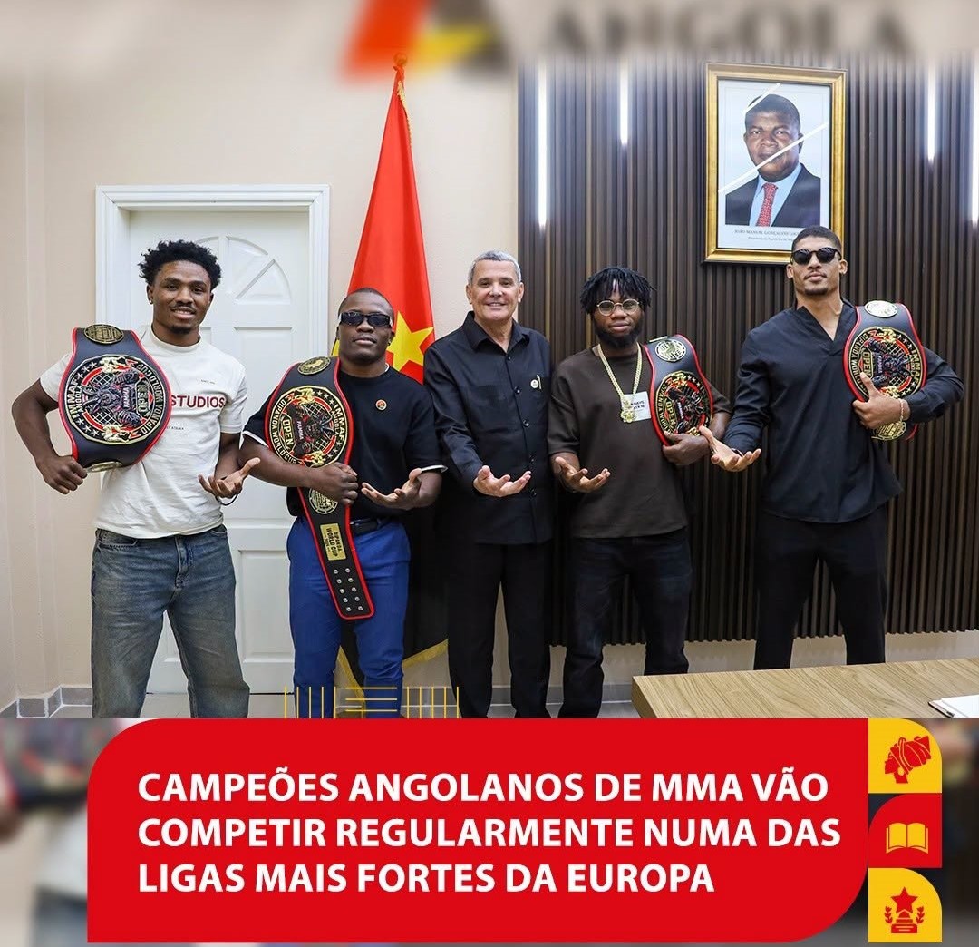 MMA ANGOLANO ABRE NOVA FRENTE INTERNACIONAL COM PARCERIA PARA COMPETIÇÕES EM FRANÇA