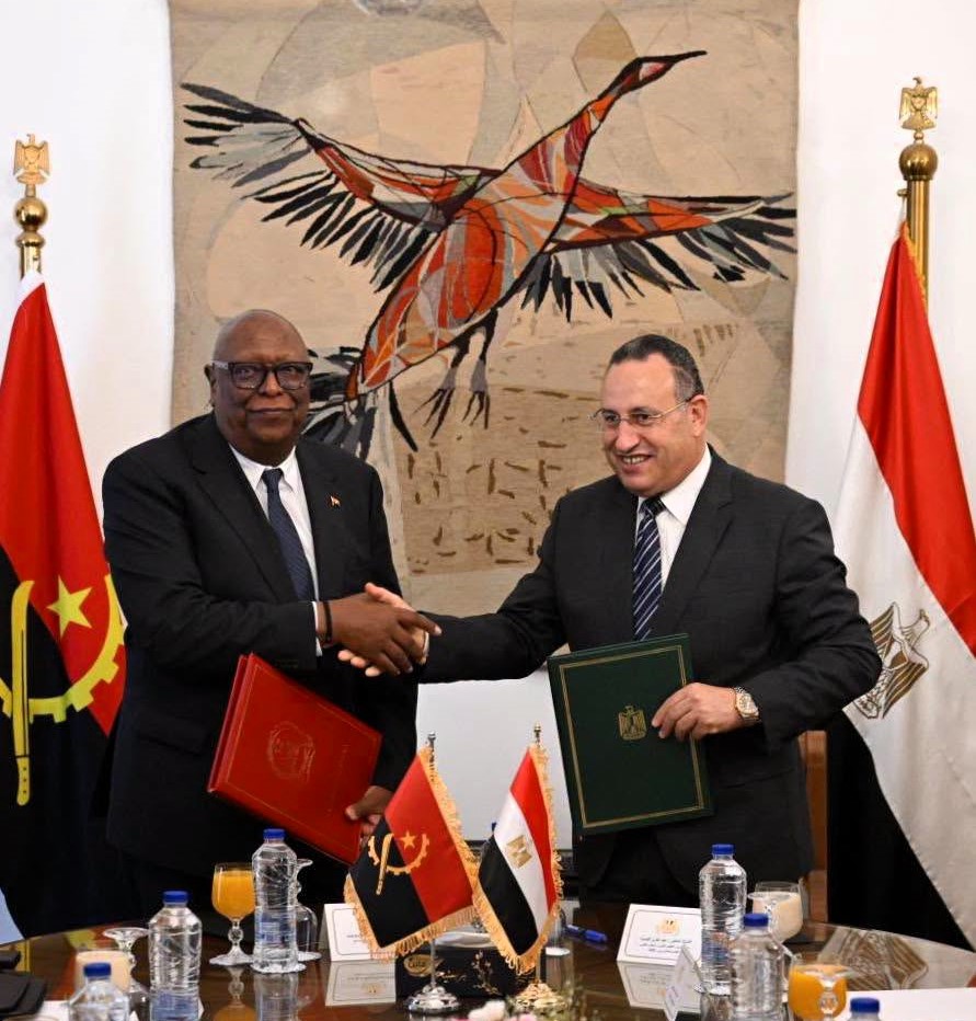 ANGOLA E EGIPTO CONSOLIDAM COOPERAÇÃO CULTURAL COM NOVO MEMORANDO DE ENTENDIMENTO