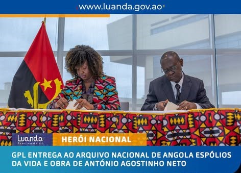 ESPÓLIO DE AGOSTINHO NETO PASSA À GUARDA DO ARQUIVO NACIONAL DE ANGOLA