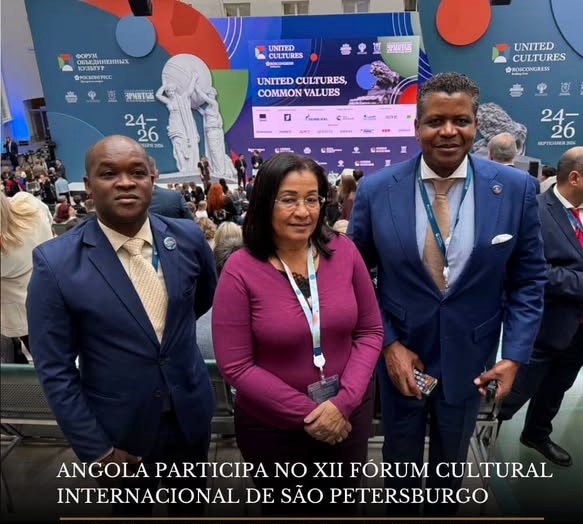 ANGOLA REFORÇA COOPERAÇÃO CULTURAL INTERNACIONAL NO FÓRUM DE SÃO PETERSBURGO