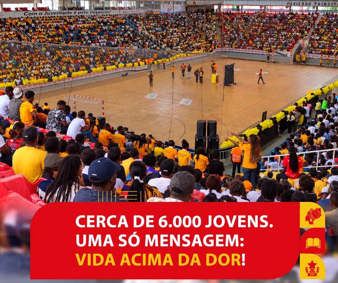 Cidadela Desportiva reúne cerca de 6 mil jovens em campanha pela valorização da vida