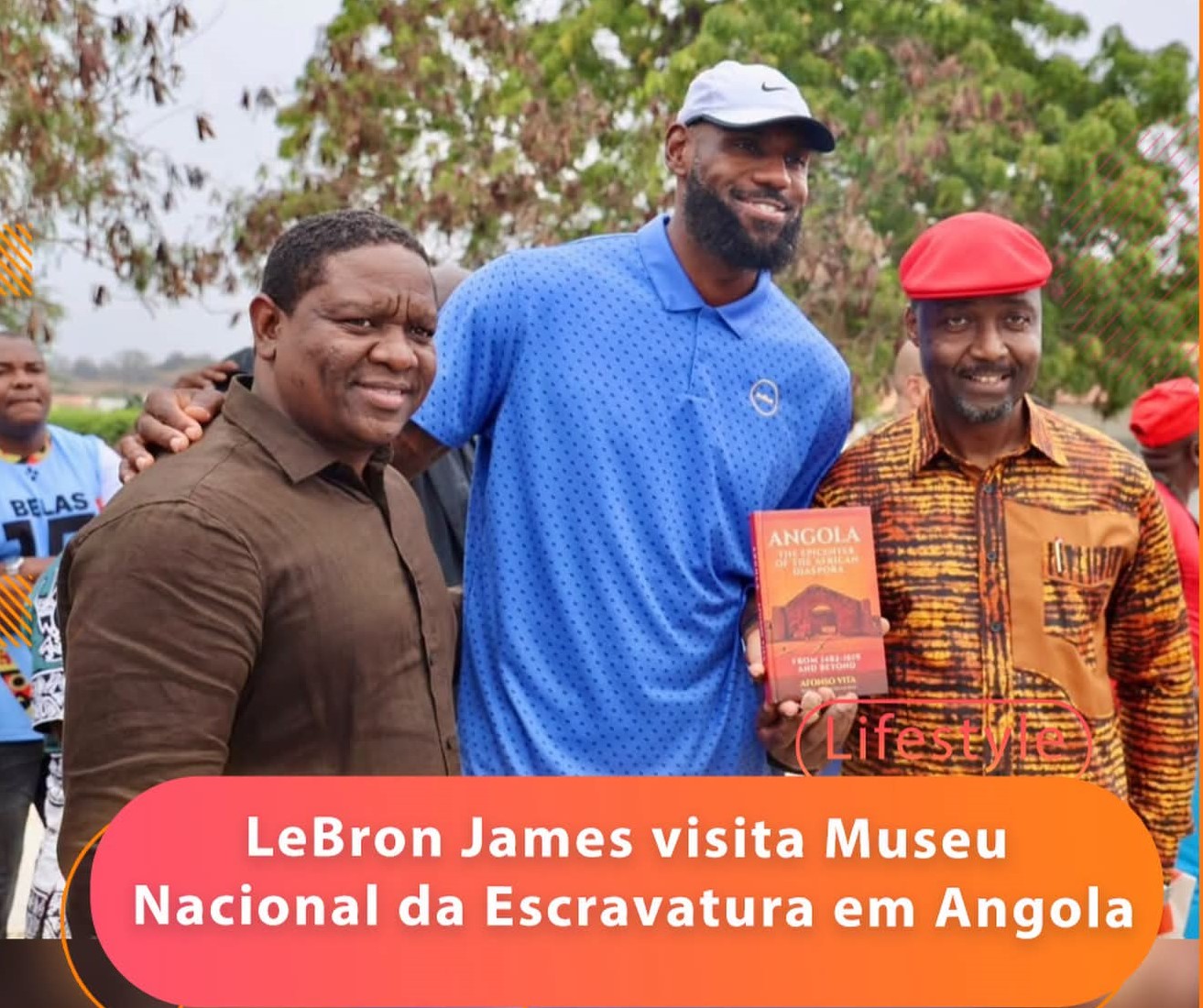 TURISMO & MEMÓRIA | LeBron James visita Museu Nacional da Escravatura e reforça dimensão histórica do E1 Luanda GP 2026