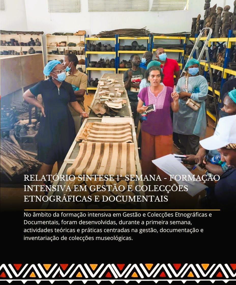 PROFISSIONAIS DOS MUSEUS CONCLUEM PRIMEIRA SEMANA DE FORMAÇÃO EM GESTÃO DE COLECÇÕES