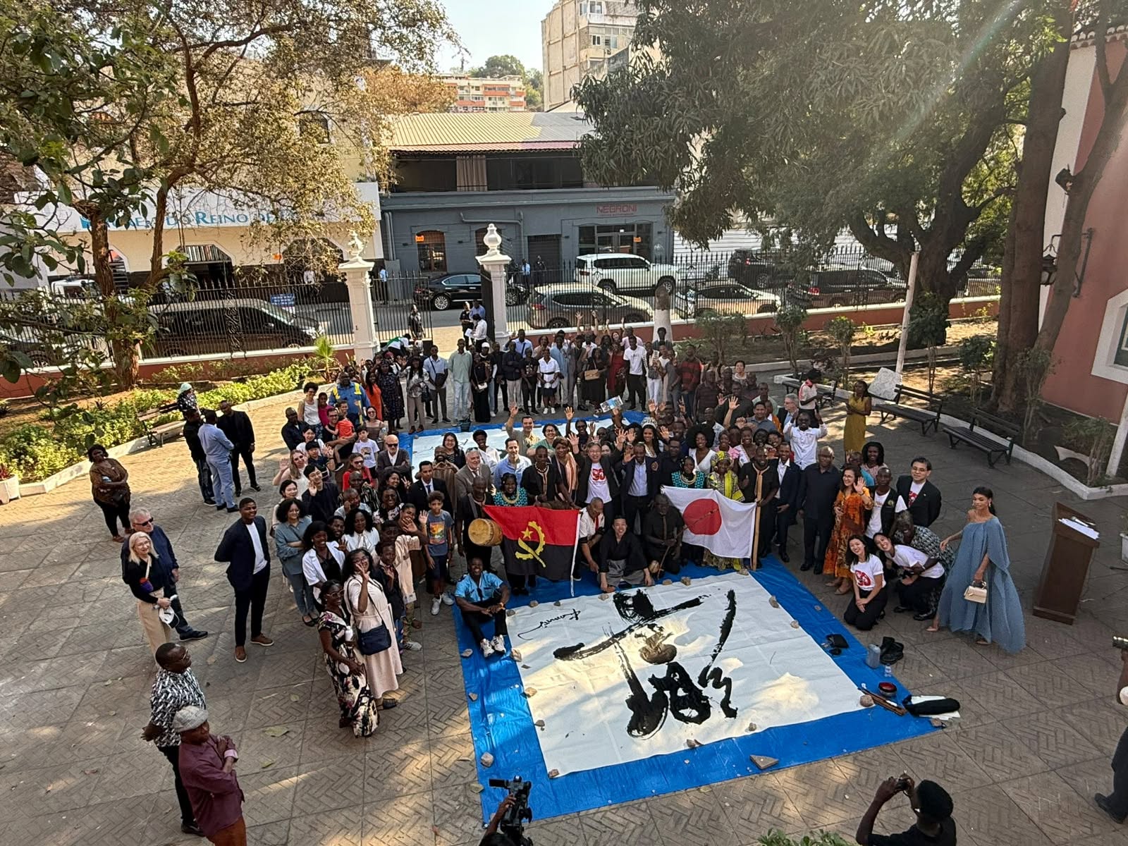 SHODŌ CELEBRA 50 ANOS DE RELAÇÕES ENTRE JAPÃO E ANGOLA ATRAVÉS DA ARTE