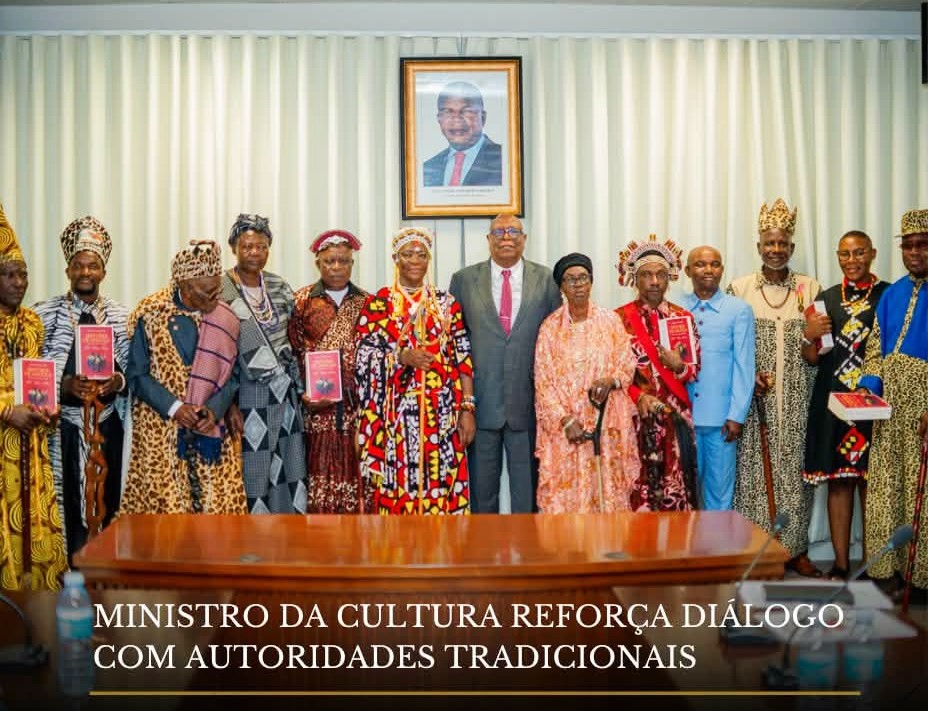 MINISTRO DA CULTURA REFORÇA DIÁLOGO COM AUTORIDADES TRADICIONAIS E DEFENDE COOPERAÇÃO INSTITUCIONAL