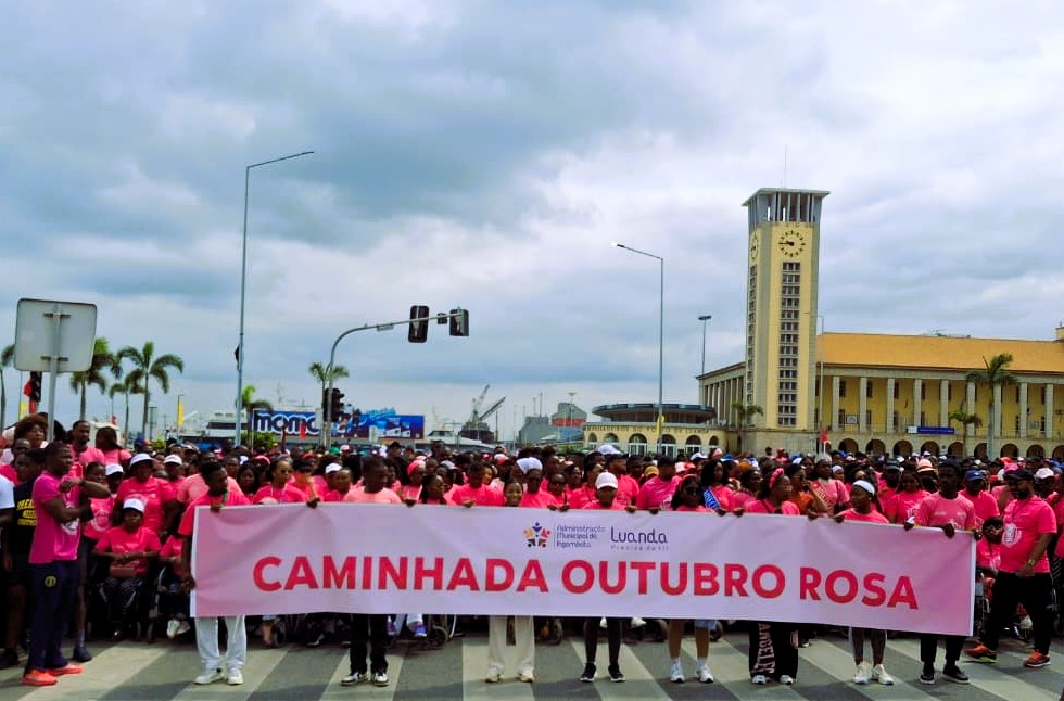 REPORTAGEM PRESSdigi | OUTUBRO ROSA 2026 — CAMINHADA EM LUANDA REFORÇA APELO À PREVENÇÃO E AO DIAGNÓSTICO PRECOCE DO CANCRO DA MAMA